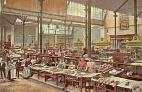 Staroměstská tržnice koncem 19. století